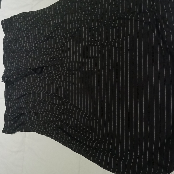 Maurices black and white striped maxi skirt - Picture 1 of 5